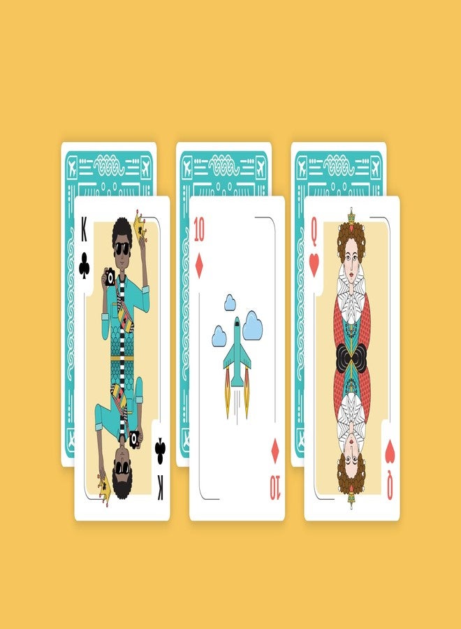 CardGames101 لعبة "رأس السلايم" - لعبة ورق سريعة وممتعة للعائلات | من 2 إلى 8 لاعبين | لعبة سفر وحفلات مع مجموعة أوراق مخصصة - Image 3